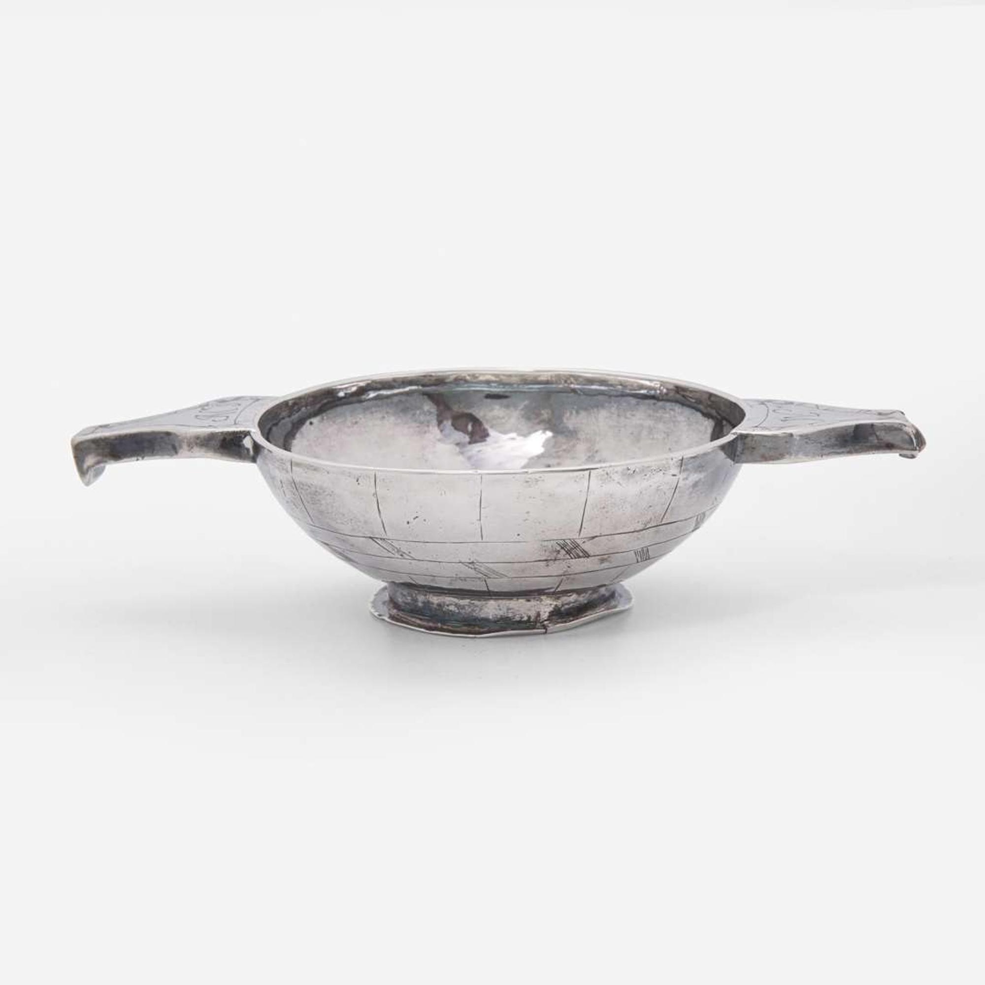 The McKean family George II silver quaich Scotland, 18th century