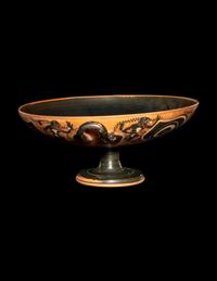 An Attic Black-Figured Eye Cup