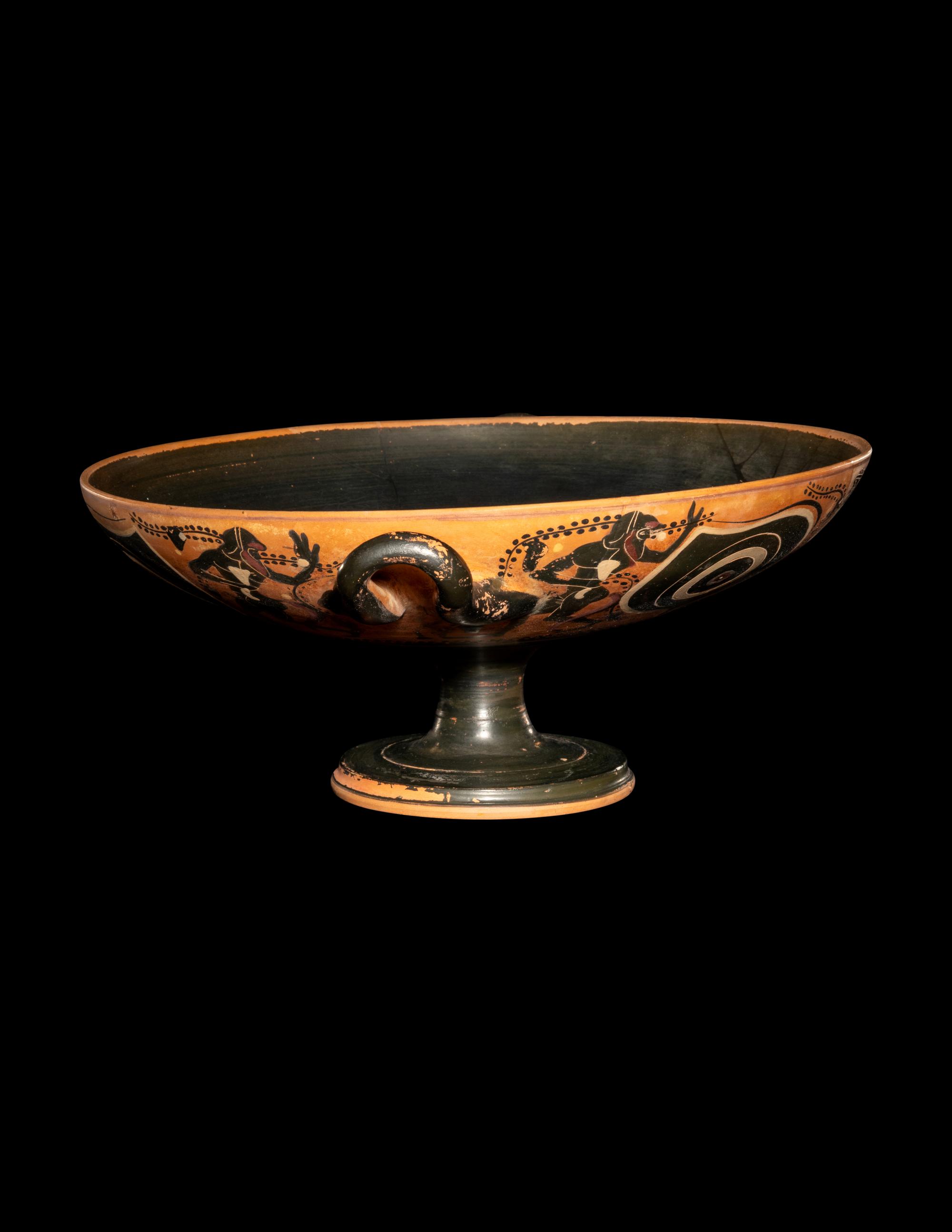An Attic Black-Figured Eye Cup