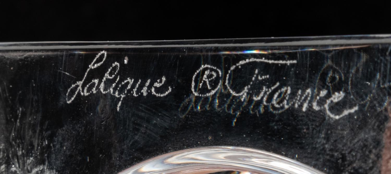 A Lalique Versailles Vase