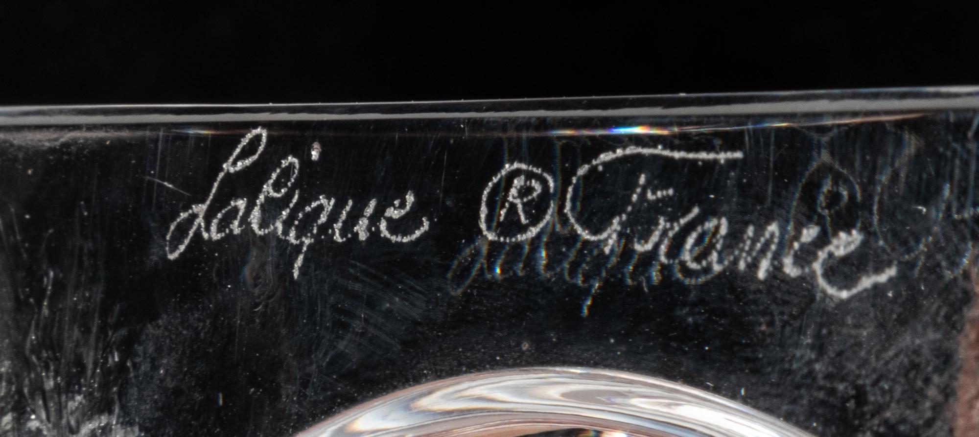 A Lalique Versailles Vase