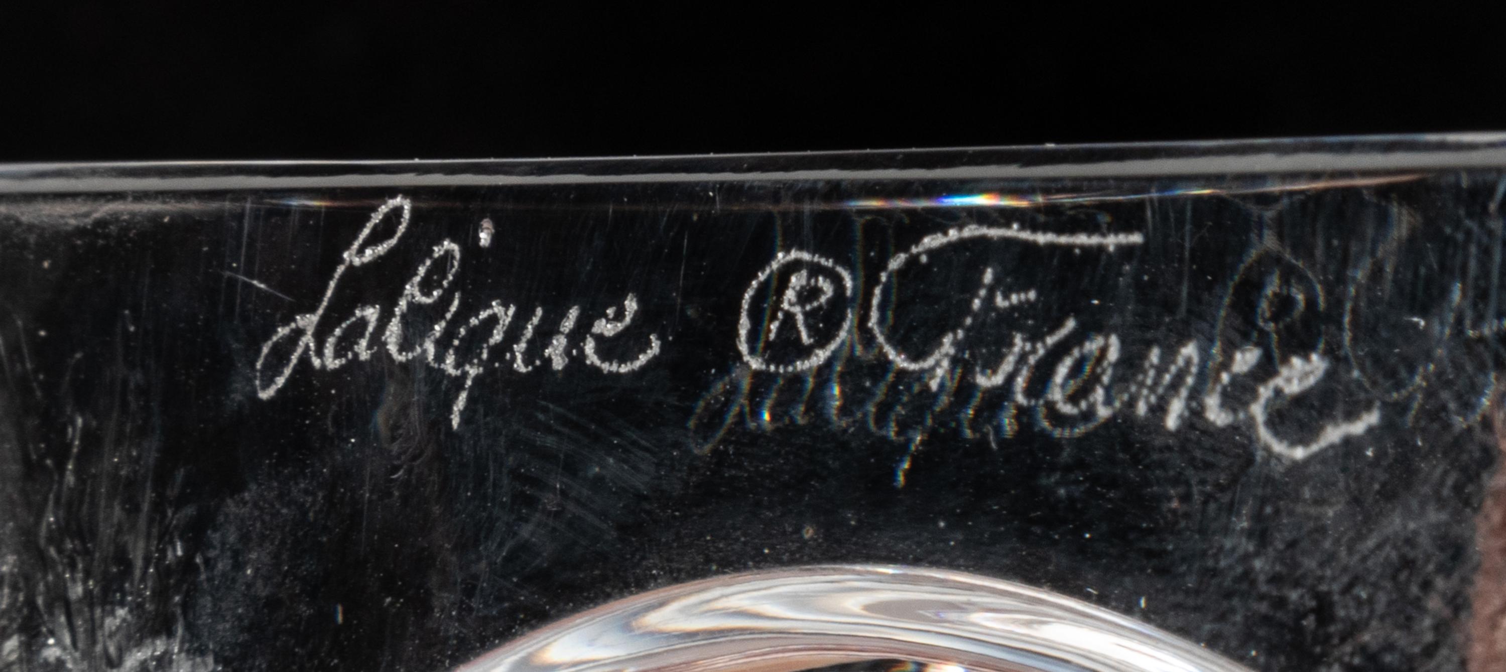 A Lalique Versailles Vase