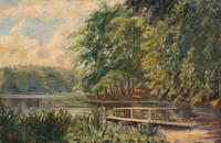 Alessio Issupoff, (Russian, 1889-1957), Untitled (Landscape)