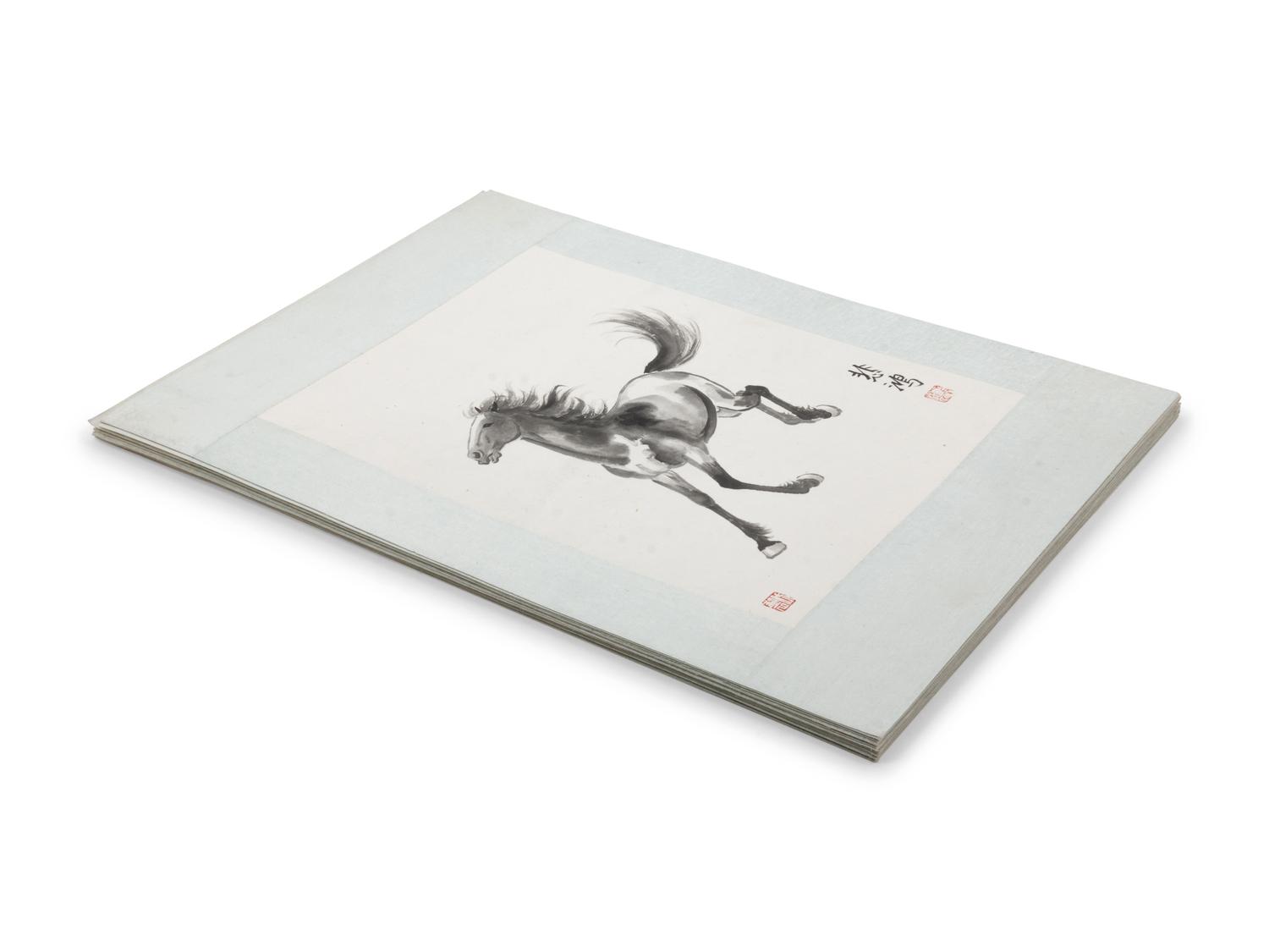 A Group of Chinese Prints After Xu Beihong (1895-1953)