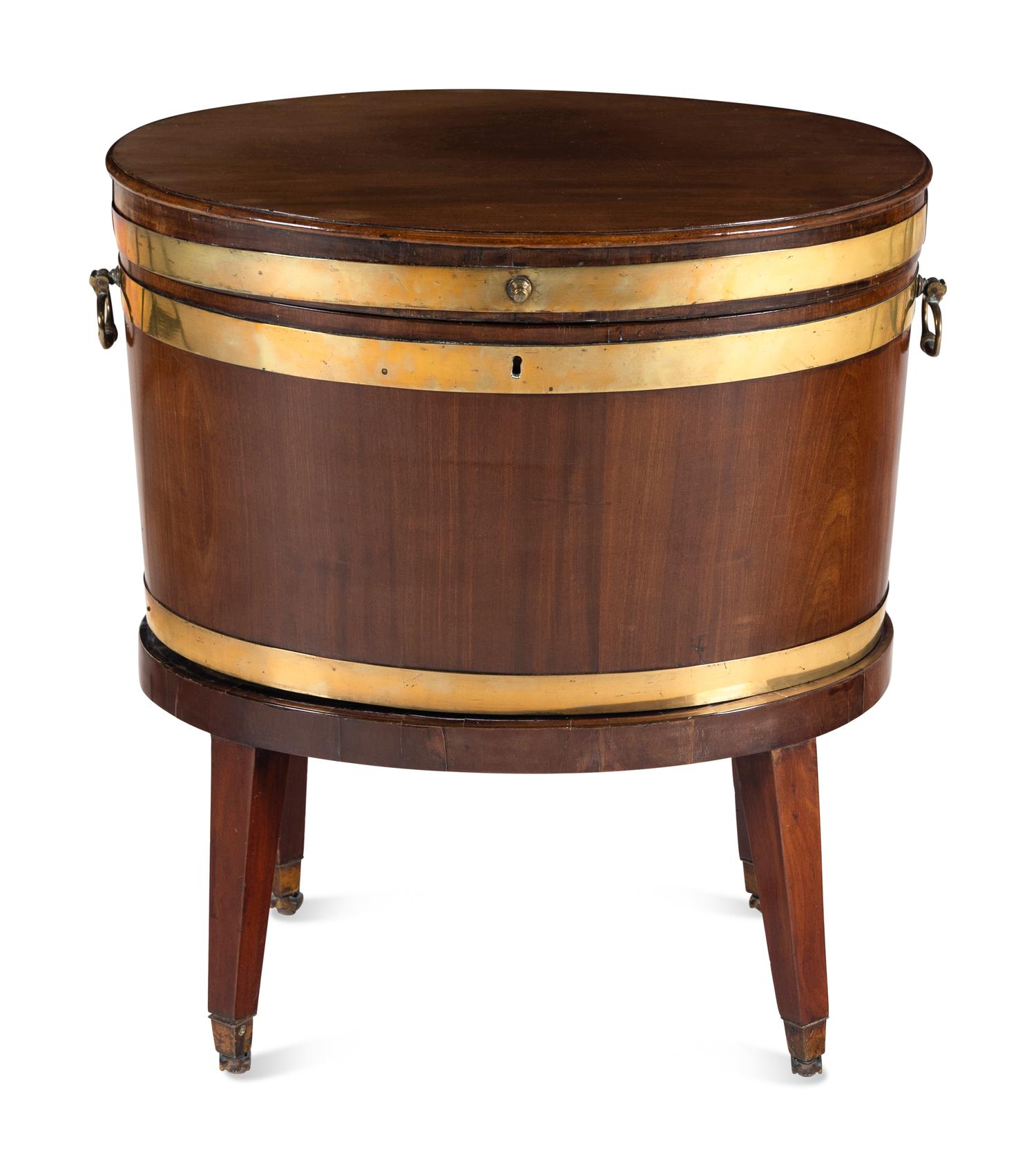A George III Mahogany Cellarette