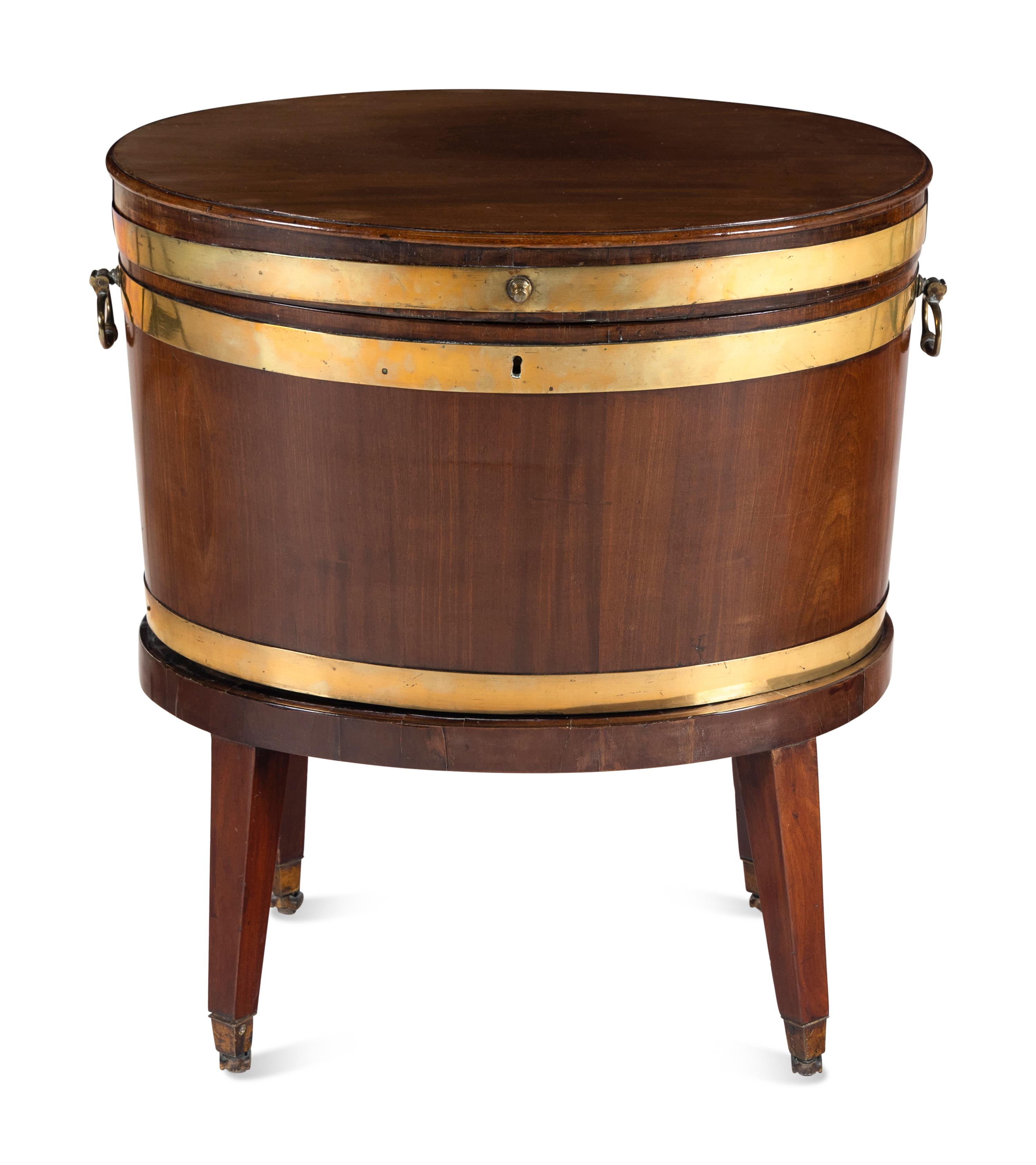 A George III Mahogany Cellarette