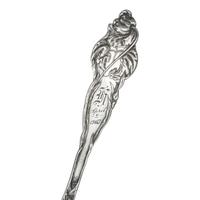Three Aesthetic Movement and Art Nouveau Sterling Silver Spoons