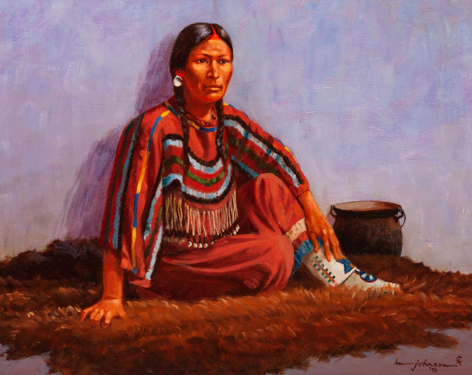 Squaw of the Blackfoot