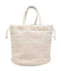 BOTTEGA VENETA SMALL WHITE CASTELLO HANDBAG