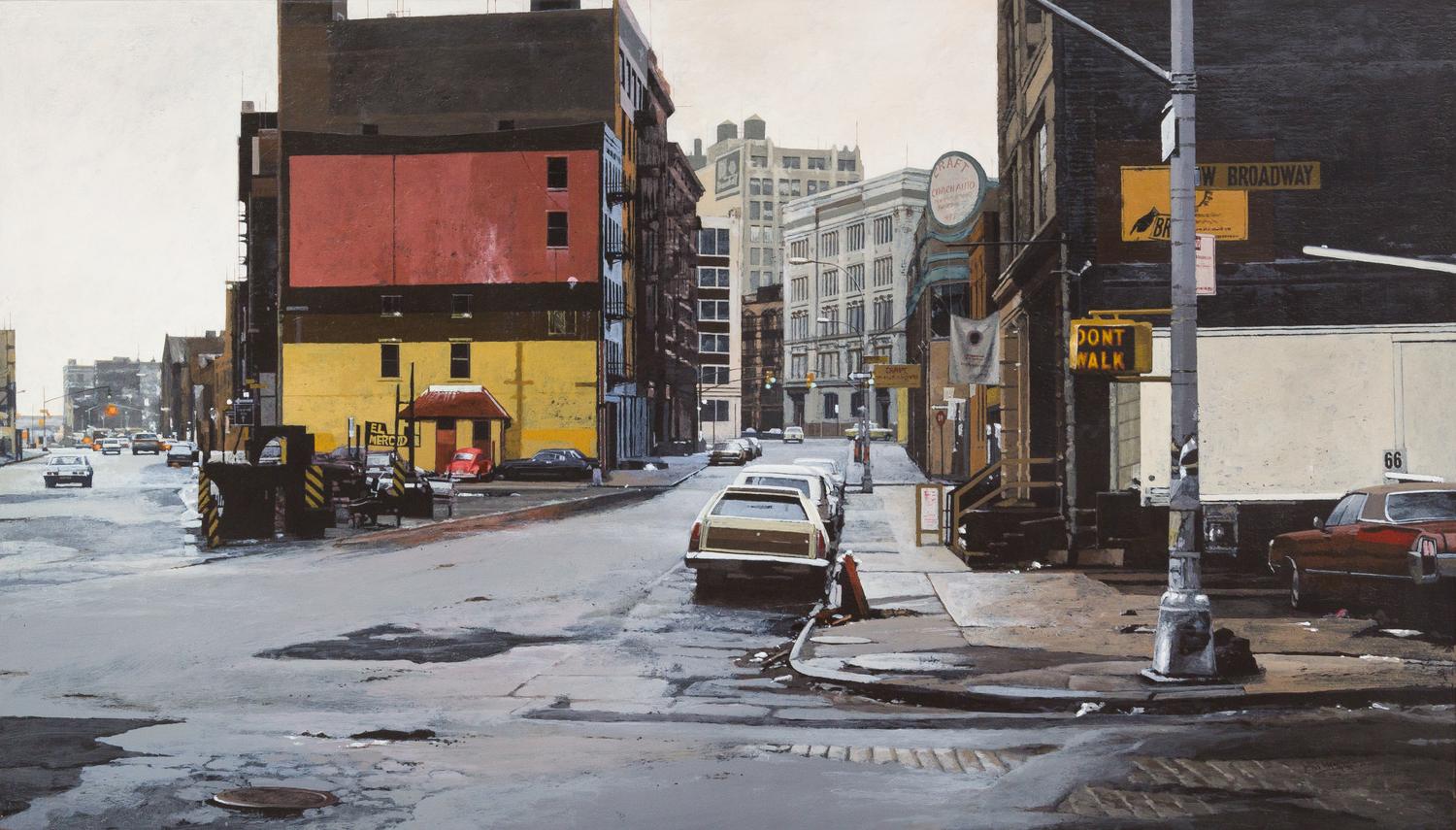 John Meyer, (South African, b. 1942), West Broadway & Broome, 1989