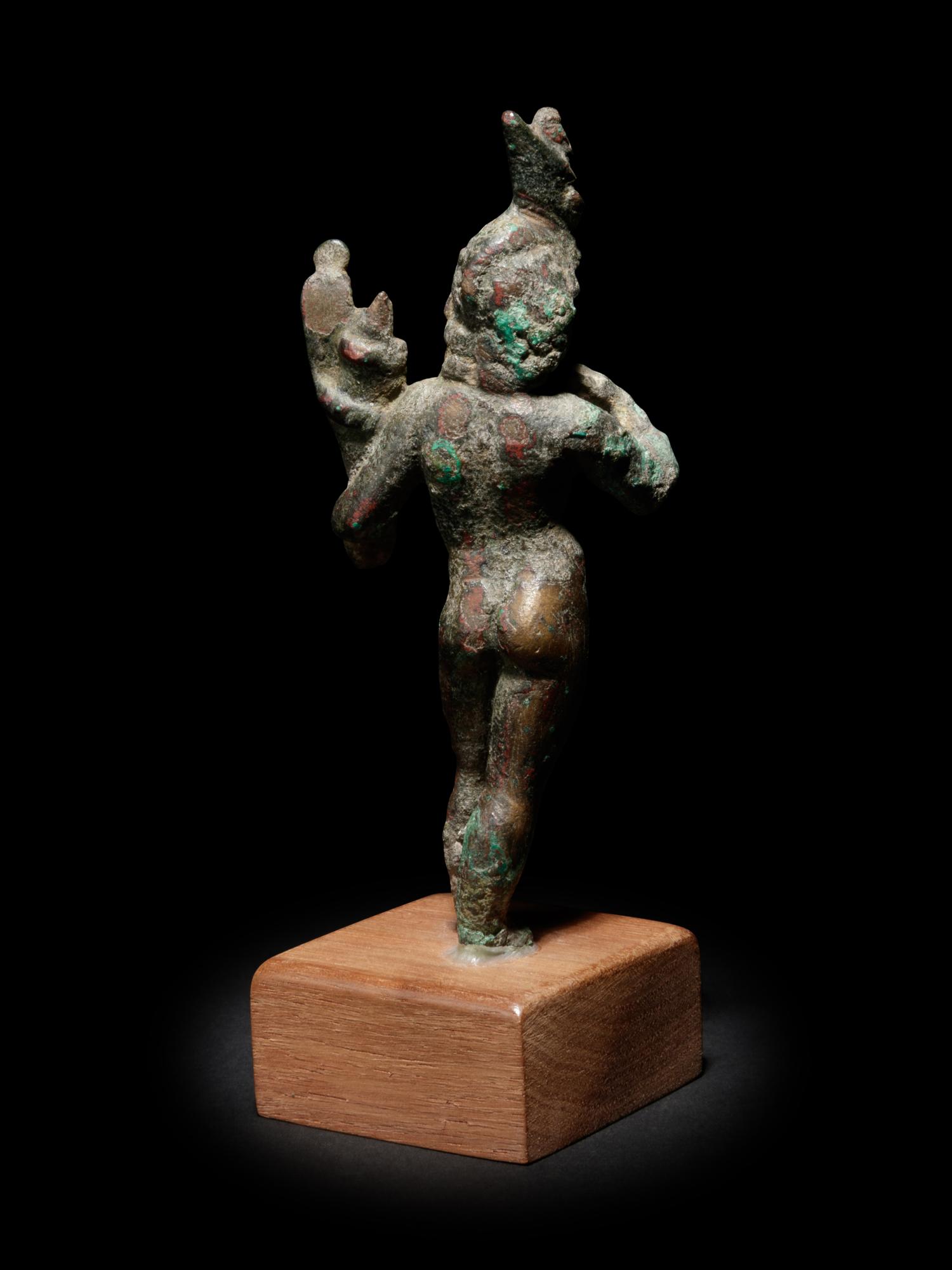 A Romano-Egyptian Bronze Harpokrates
