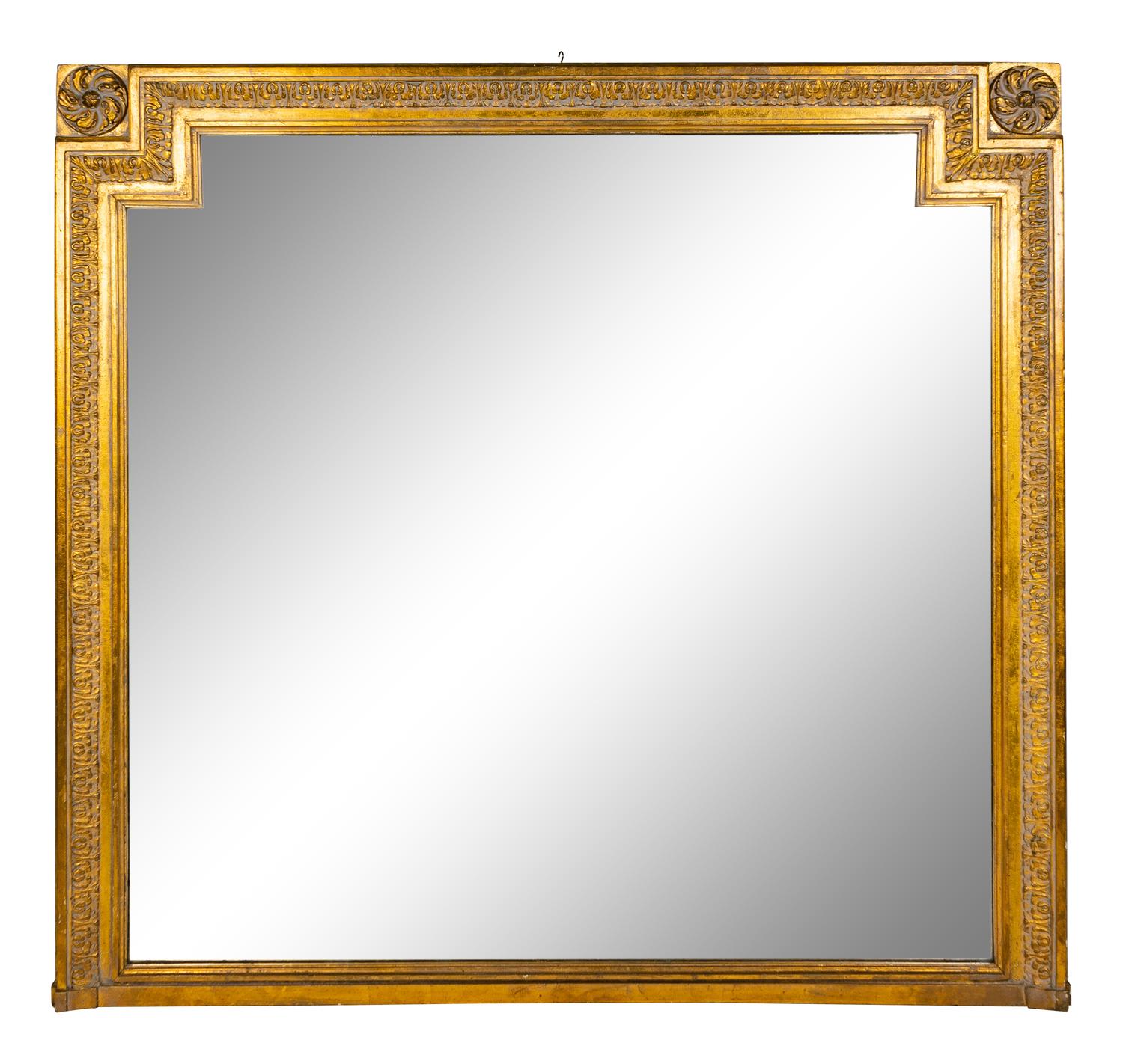 A Continental Giltwood Mirror