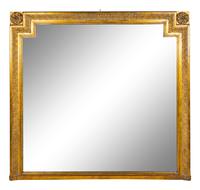 A Continental Giltwood Mirror