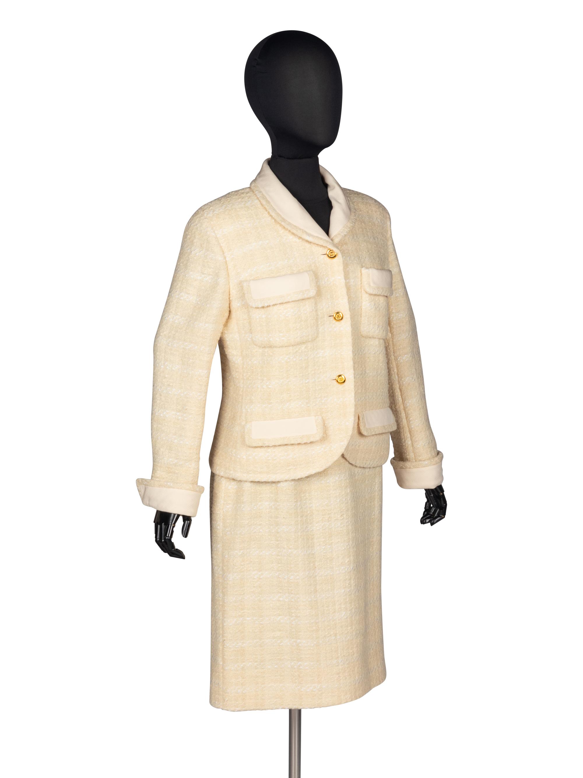 Chanel Tweed Skirt Suit