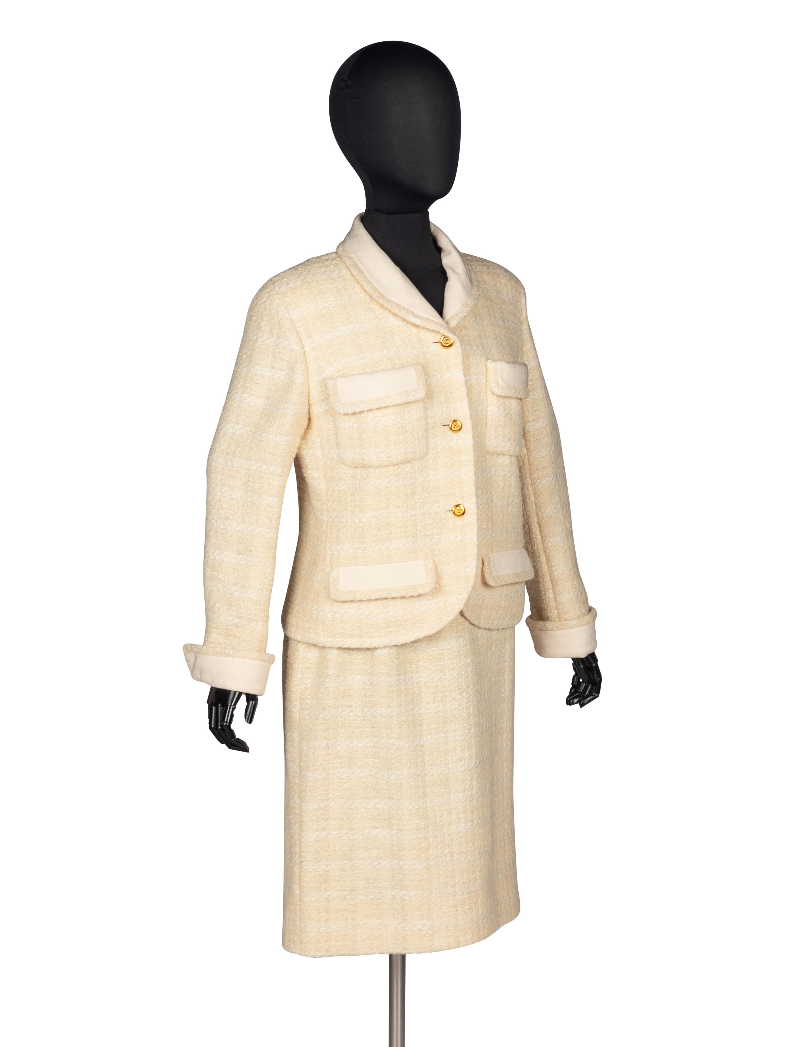 Chanel Tweed Skirt Suit