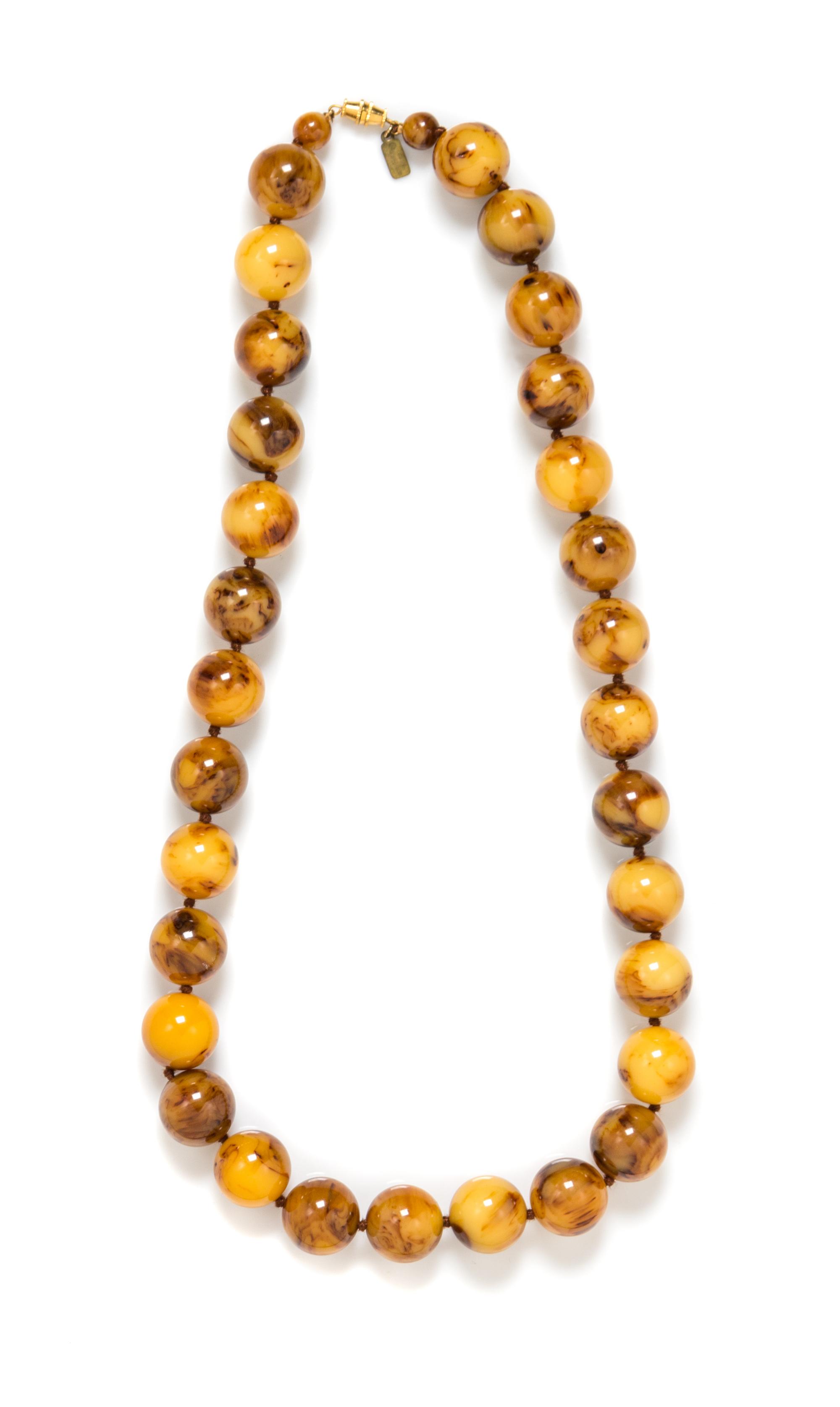 A Kenneth Jay Lane Beaded Necklace, 25".