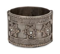 A Palestinian Silver Toothpick Holder