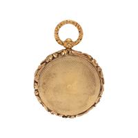 ANTIQUE, GOLD-FILLED LOCKET
