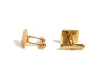 TIFFANY & CO., YELLOW GOLD CUFFLINKS