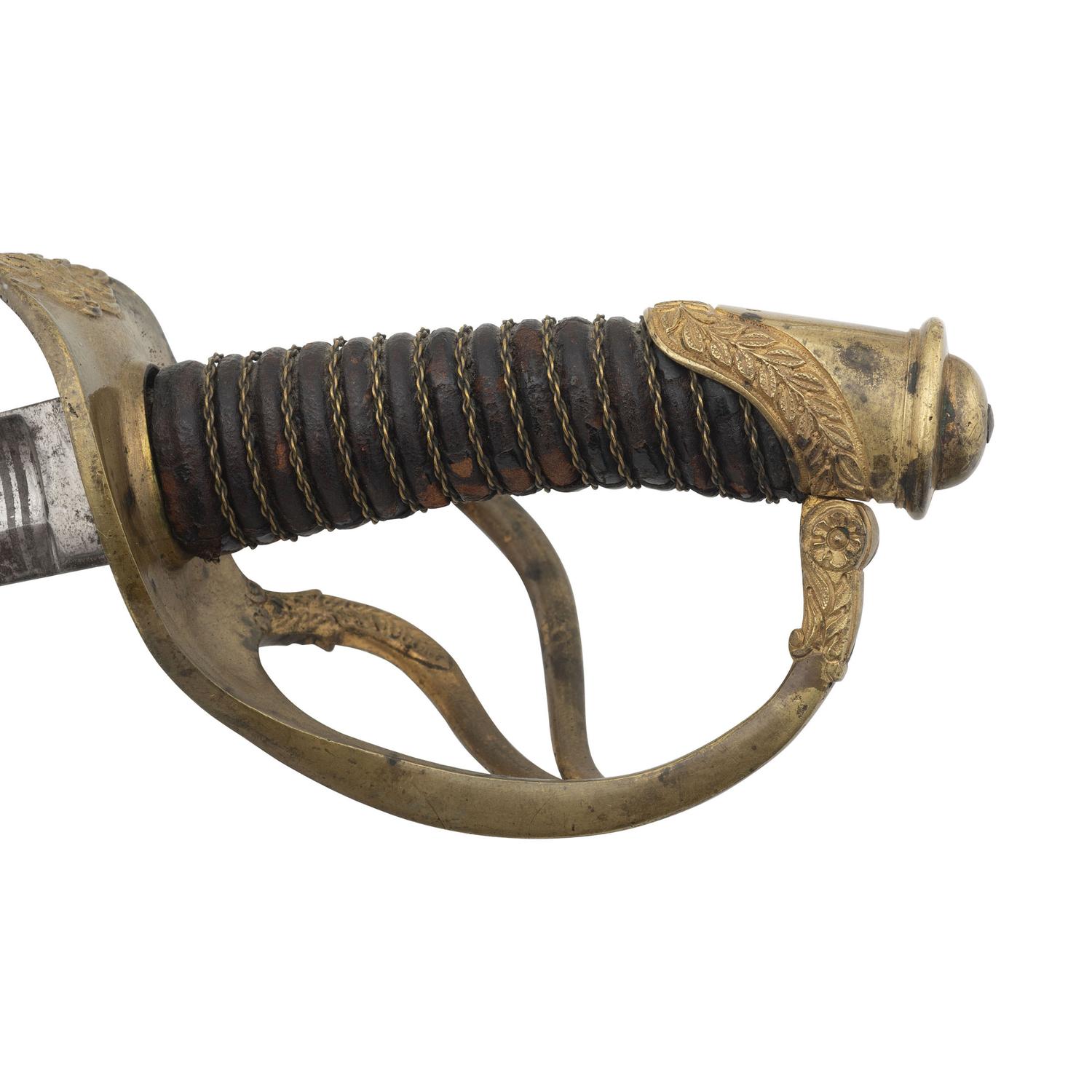 Horstmann Cavalry Officers Saber Presented to Major Eli Murray with Autographed CDV & General Crittenden CDV
