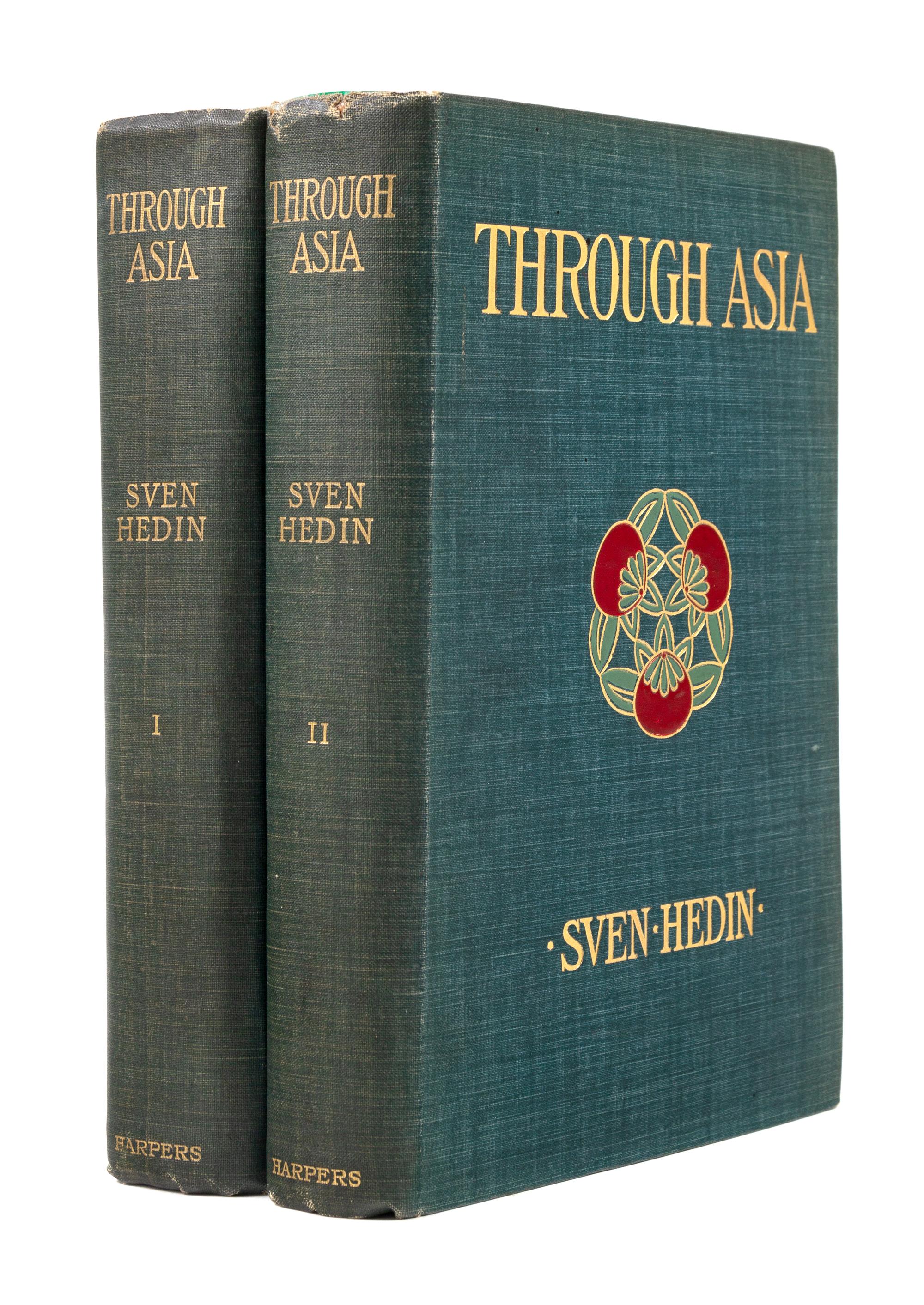 HEDIN, Sven (1865-1952). Through Asia. London: Methuen & Co., 1898.