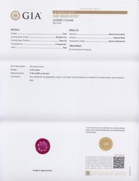 An 18 Karat Yellow Gold, Ruby and Diamond Ring, 2.80 dwts.