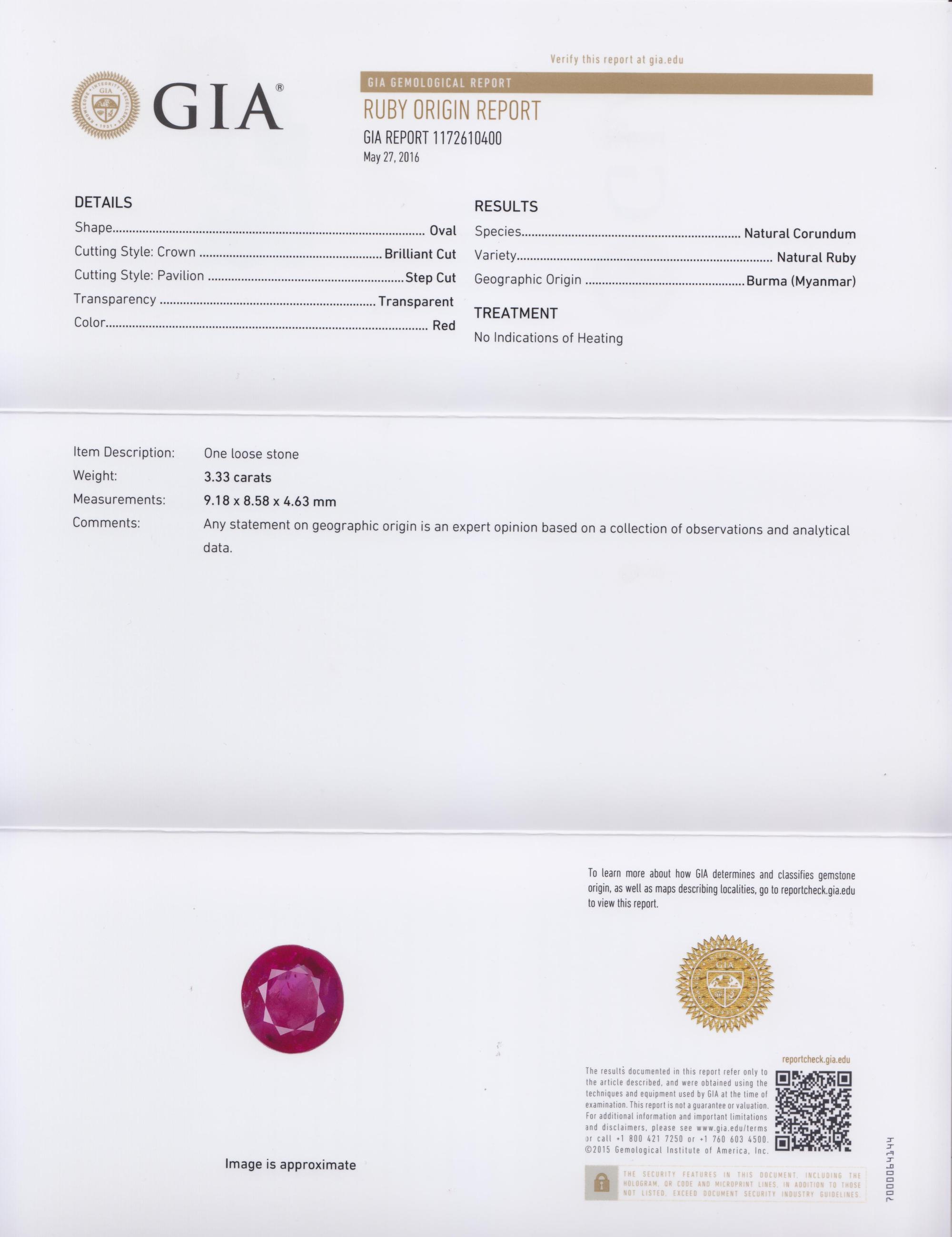 An 18 Karat Yellow Gold, Ruby and Diamond Ring, 2.80 dwts.