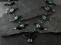 Southwestern-style Parrot Fetish Necklace