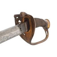 Horstmann Model 1850 Staff and Field Officer's Sword Presented to Lt. Colonel (General) James Selfridge - 46th PA Infantry