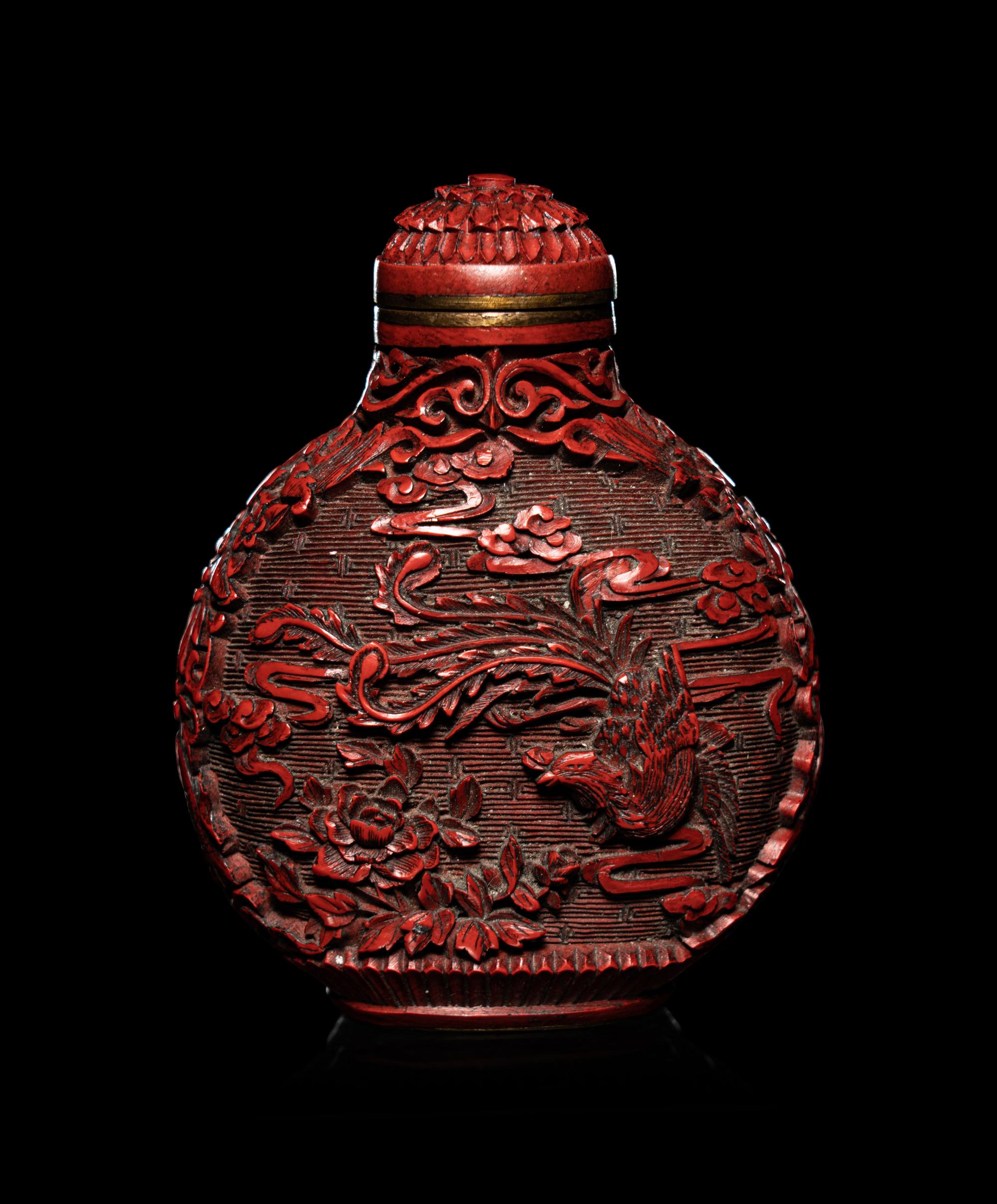 Three Chinese Snuff Bottles