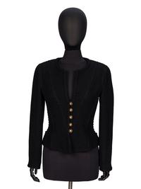 Chanel, Black Bouclé Tweed Jacket
