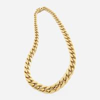 A gold necklace, Cartier Inc. France
