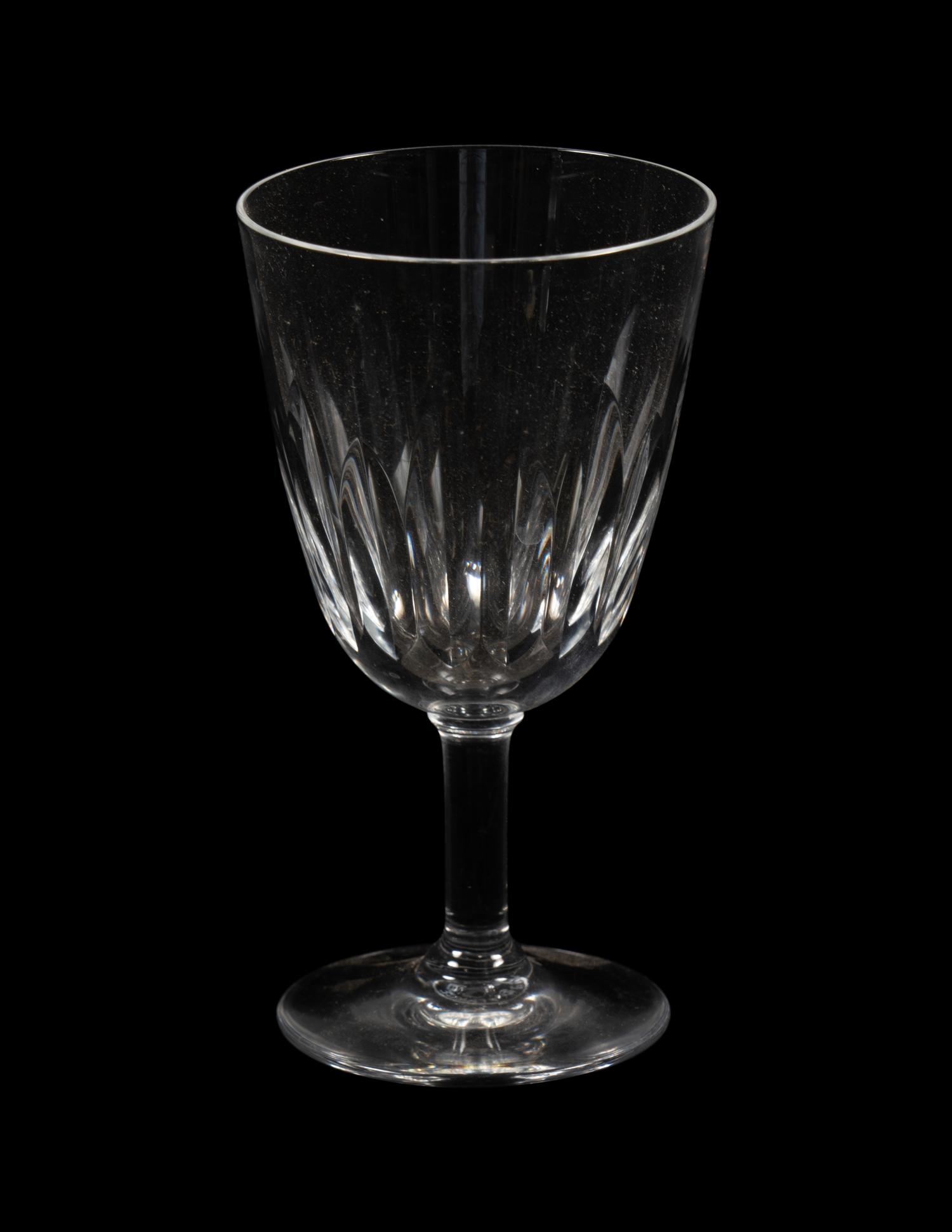 A Baccarat Lorraine Stemware Service