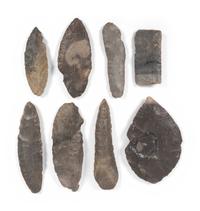 A Group of Hornstone Blades and Knives