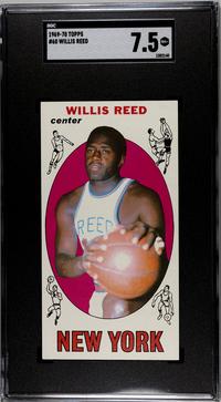 A Group of 12 SGC Graded 1969 Topps Hall of Fame and Rookie Basketball Cards