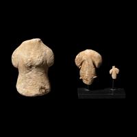 Three Anatolian Marble Figures