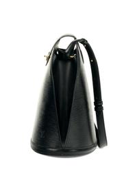 Louis Vuitton Black Epi Leather Cluny Bag