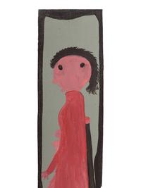 Untitled (Seated Man) and Untitled (Seated Woman) (two works)