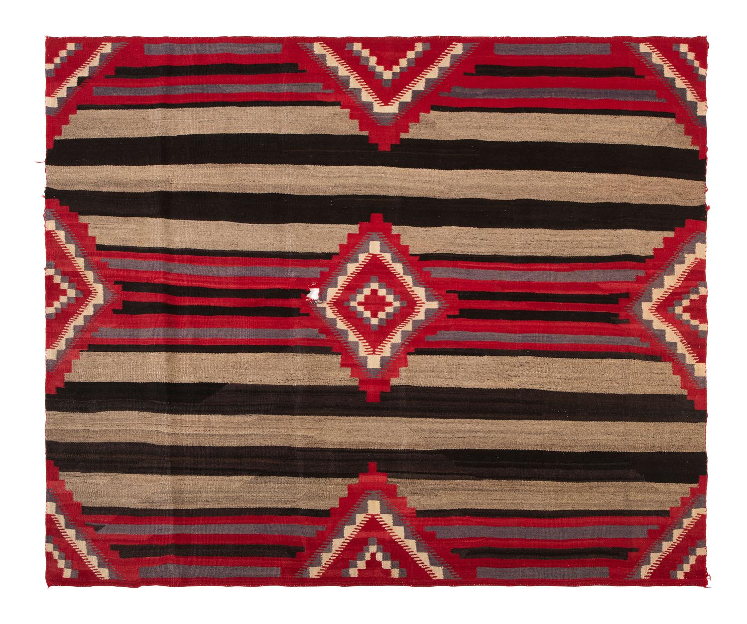 Navajo Third Phase Pattern Blanket / Rug