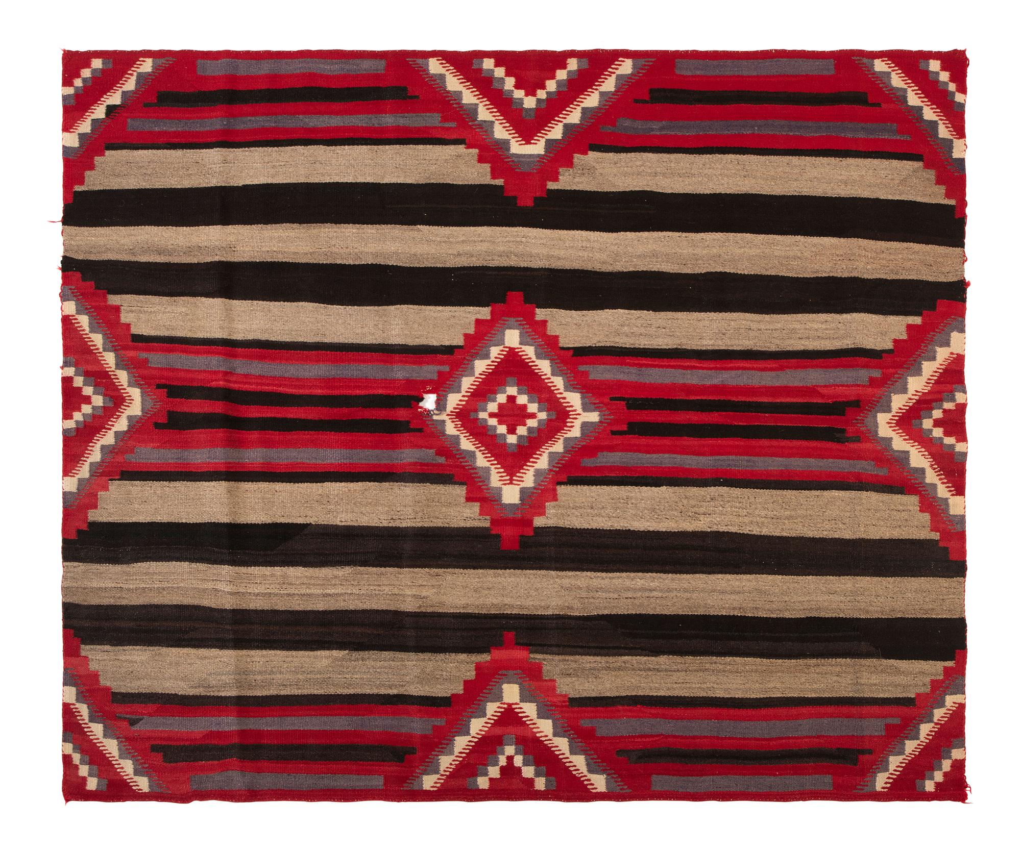 Navajo Third Phase Pattern Blanket / Rug