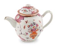 A Chinese Export Porcelain Teapot