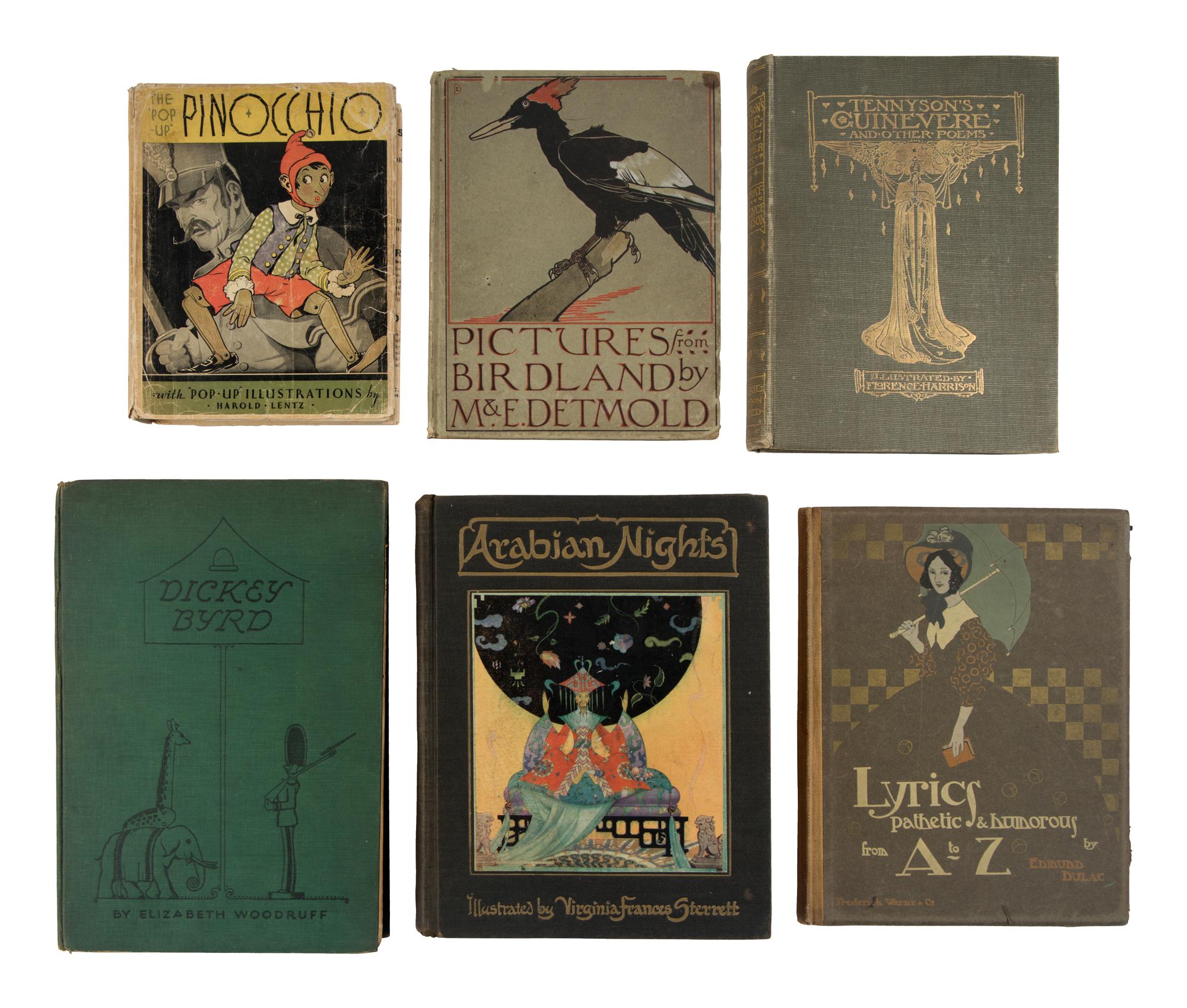 [CHILDREN'S BOOKS]. A group of 6 illustrated titles, comprising: