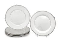 A Set of Twelve American Silver Chargers