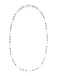 COLLECTION OF DIAMOND AND BLACK DIAMOND NECKLACES