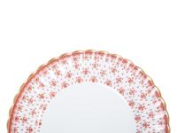 Twelve Spode Fleur de Lys Porcelain Dinner Plates — ENGLISH, 20TH CENTURY