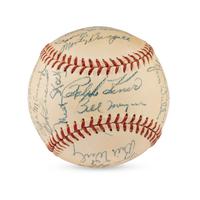 A 1951 Pittsburgh Pirates Team Signed Autograph Baseball (JSA Letter of Authenticity)