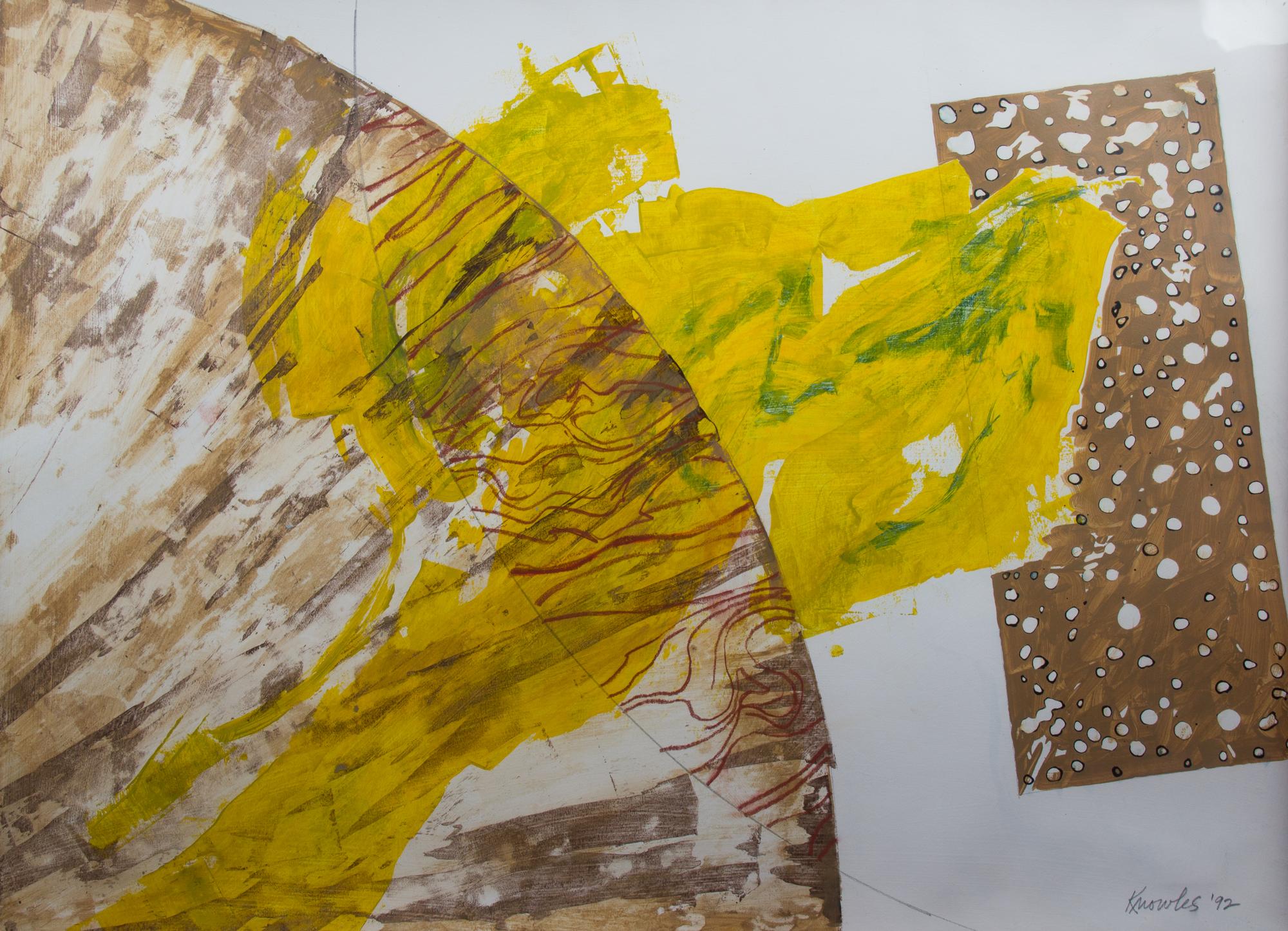 Richard Knowles, (American, 20th century), Abstracts