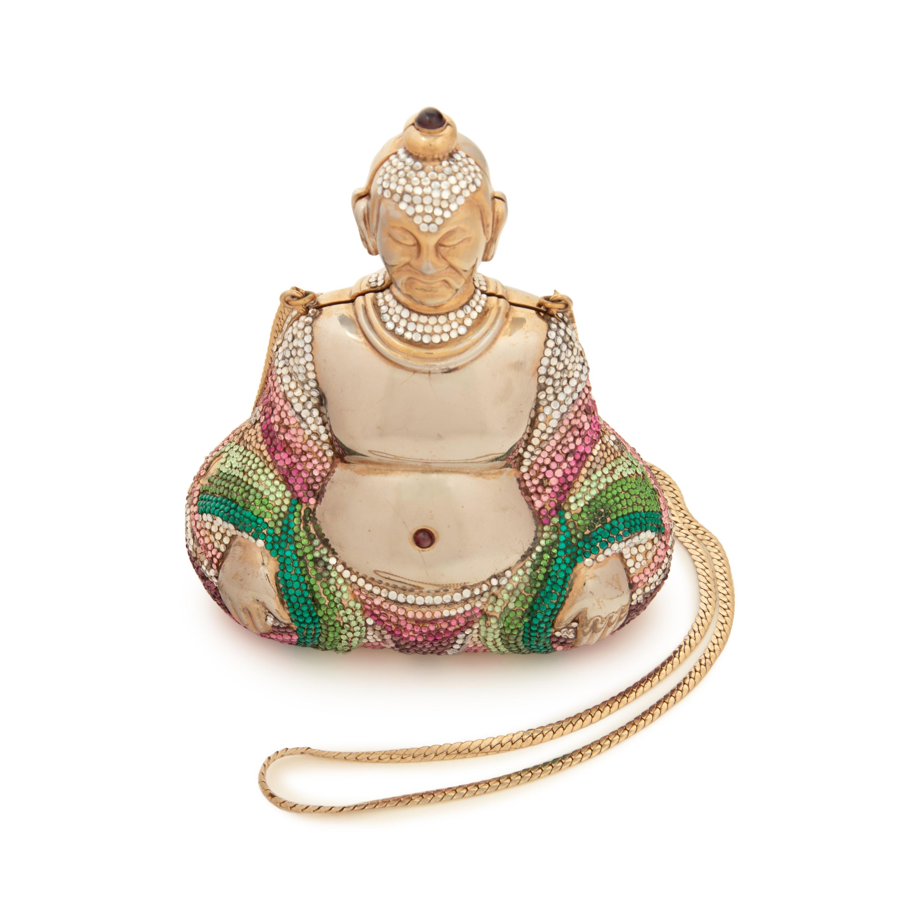 Judith Leiber Buddha Figure Minaudière