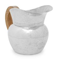 A Mexican Silver Water Pitcher