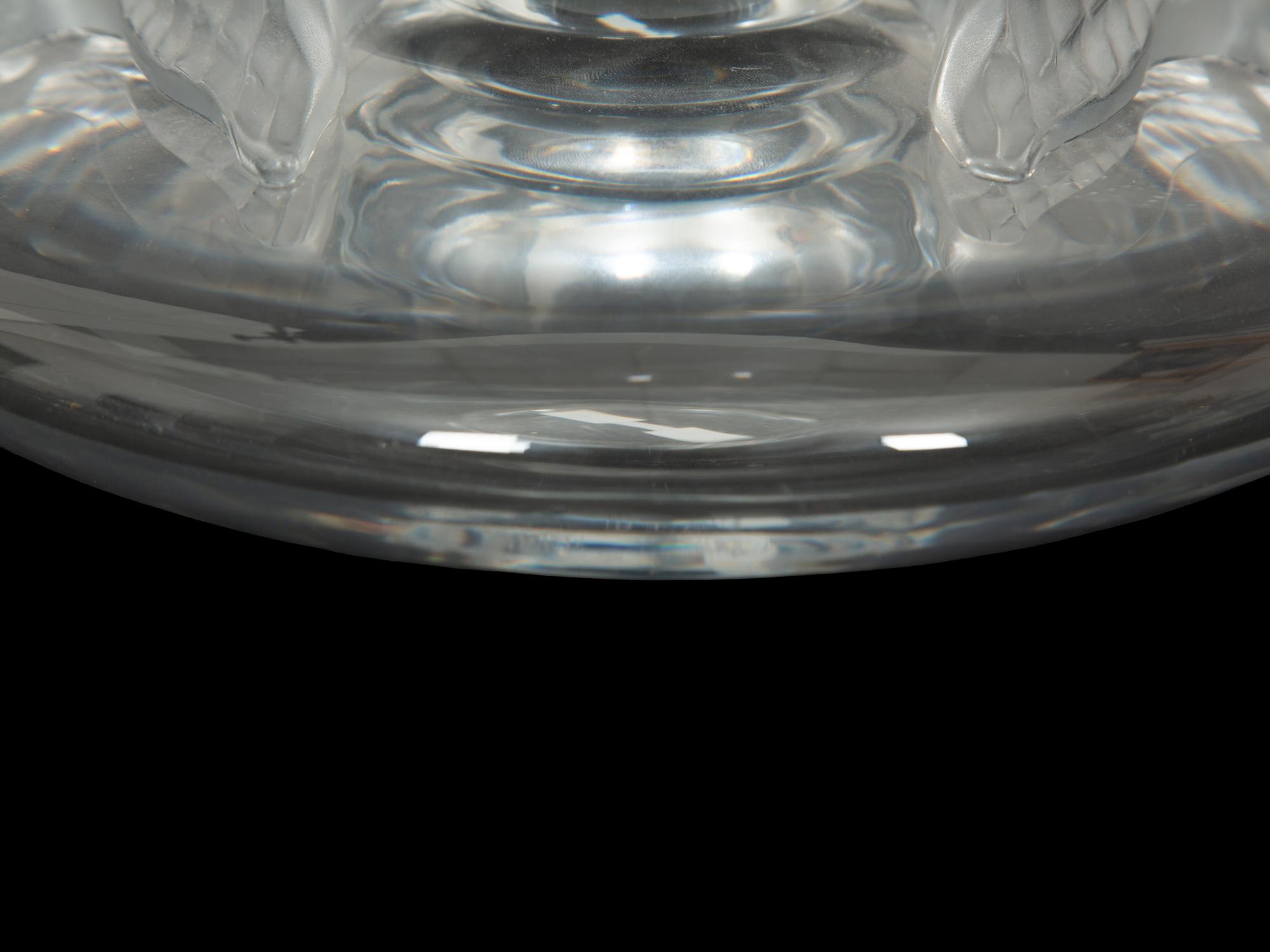 A Lalique Santorin Bowl and a Yeso Antinea Bowl
